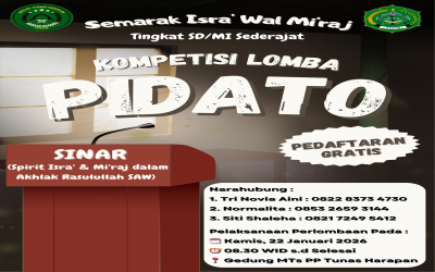 Kompetisi Lomba Pidato SD/MI Sederajat